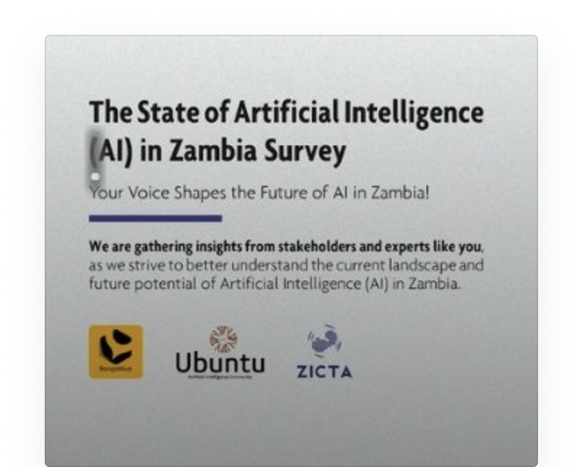 Preview of State of AI in Zambia 2024