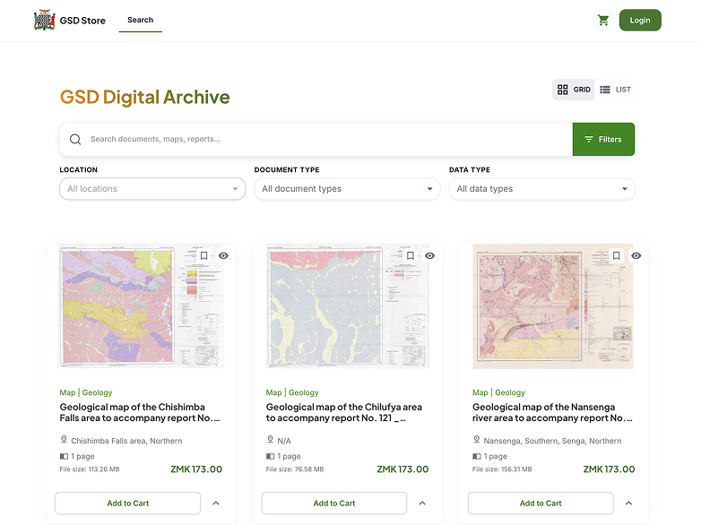 Preview of GSD Digital Portal